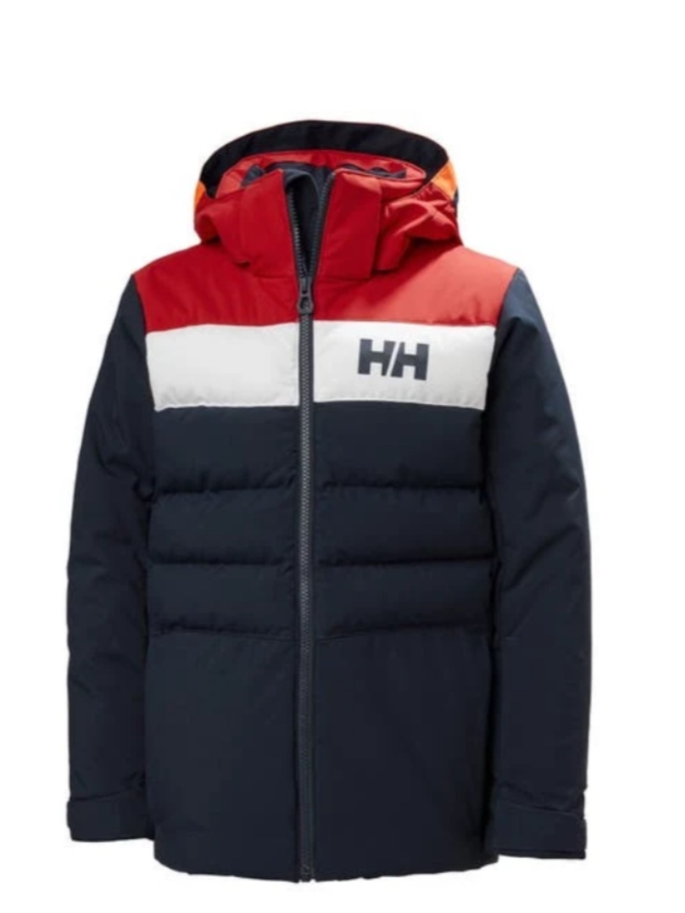 HELLY HANSEN JUNIOR CYCLONE JACKET size 16 Ski coat with puffy, high loft panels